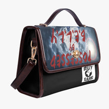 Load image into Gallery viewer, BELLY GANG. Leather Flap Satchel Bag
