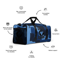 Load image into Gallery viewer, BELLY GANG BLUE WAVE Duffle bag
